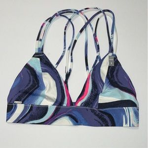 Victoria’s Secret Pink Bralette Triangle Unlined Bra Sport Bra. Size Small.NWT